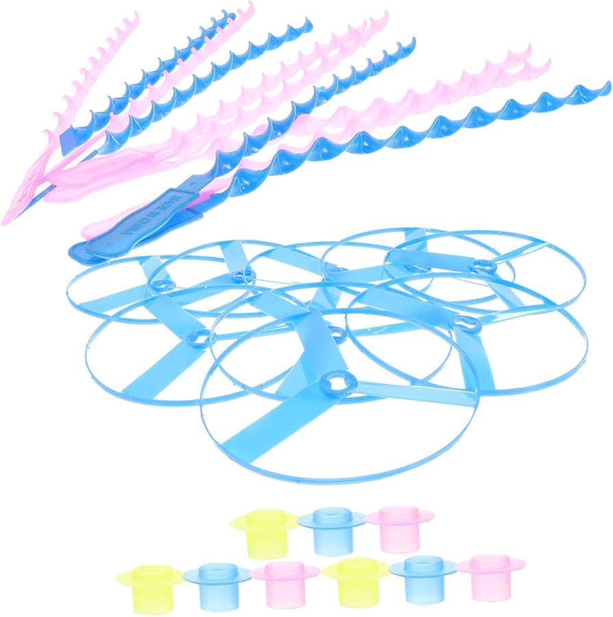 Amazon | Alasum 10個 竹とんぼ 子供のトンボのおもちゃ 空飛ぶ